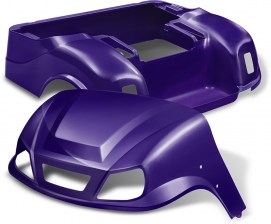 EZ-GO TXT Doubletake Titan Golf Cart Body Purple